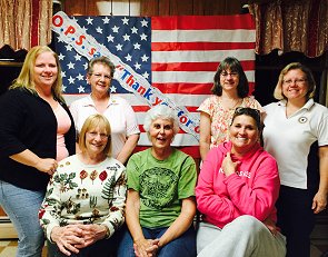 Members of Unit 376 in October 2015.