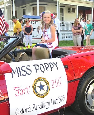 2016 Miss Poppy, Brienne Charles.