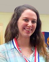 Samantha Mack  the 2015 Empire Girls State delegate.