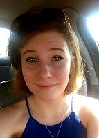 Sierra Holte Klein - the first recipient of the 2015 ALA Unit 376 $500 scholarship.