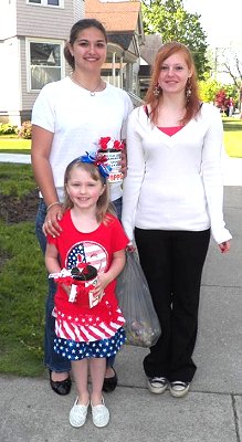 Poppy distribution by Taylor, Alyssa, and Brie.