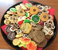 Christmas cookies home made by Unit 376.