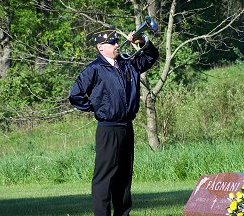 Dan Krygier plays Taps.