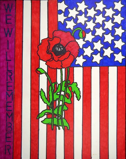 1st place, Middle School Class 2 poster by Matthew Cole