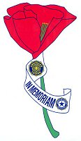 American Legion Auxiliary poppy graphic