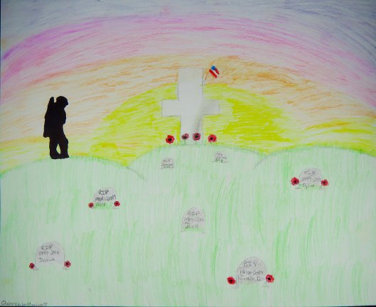 1st place, Middle School Class 1 poster by Quinnlin LaMonica