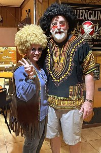 Most original costume: Christine Long & Matt Dowling
