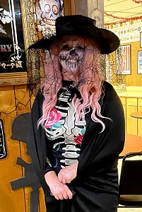 “Scariest” costume award: Rhonda Conant
