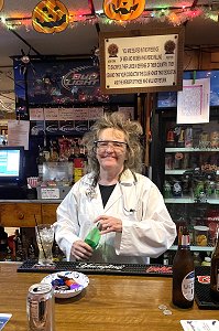 “Mad Scientist” Trudy Huggins